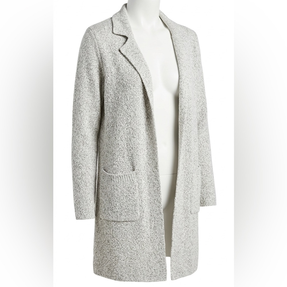 Mongeau Los Angeles Marled Knit Long Cardigan Notch Lapel Sweater Women’s Small
